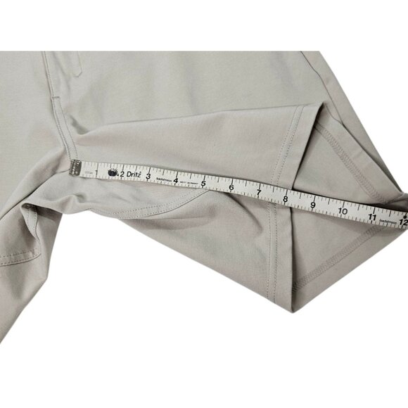 BYLT Premium Basics Everyday Short Chino Men's 32 Actual Beige 8" Inseam EUC - Picture 10 of 12